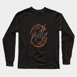 typographic design Long Sleeve T-Shirt